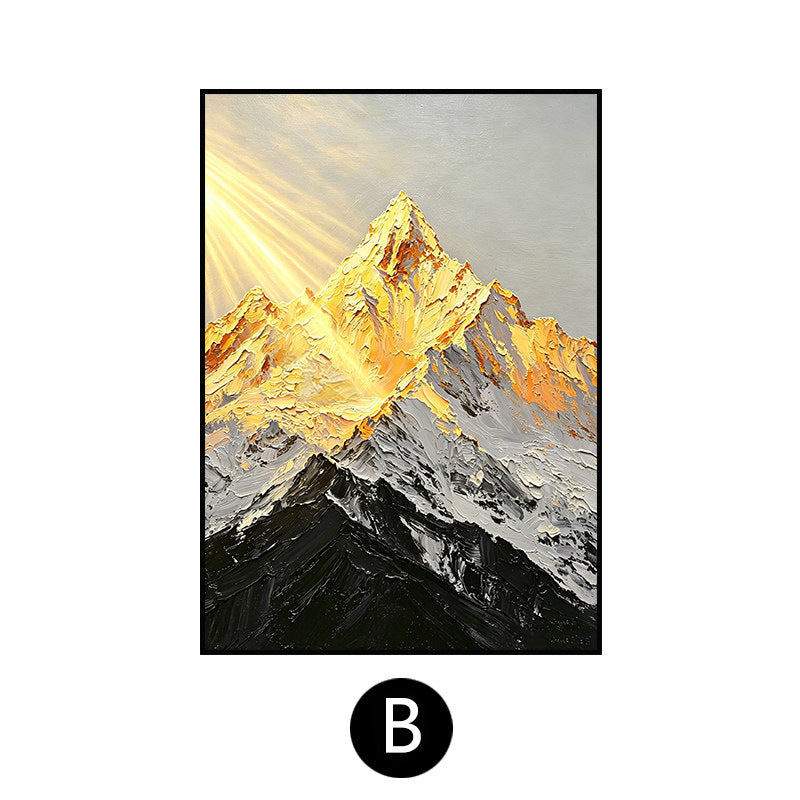 Mountain Landscape Oil Painting Homeandso