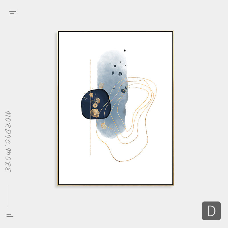 Elegant Abstract Floral Canvas Art Homeandso