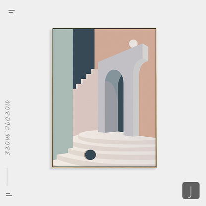 Elegant Abstract Floral Canvas Art Homeandso