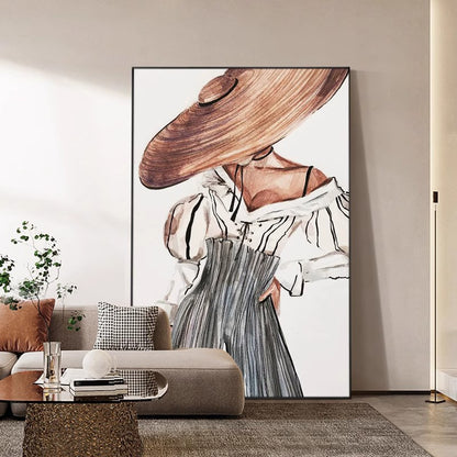 Artistic Fashion Illustration Wall Art Homeandso