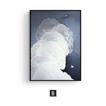Abstract Landscape Framed Wall Art Homeandso 1790073404