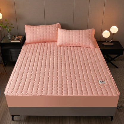 Decorative Quilted Mattress Topper Homeandso