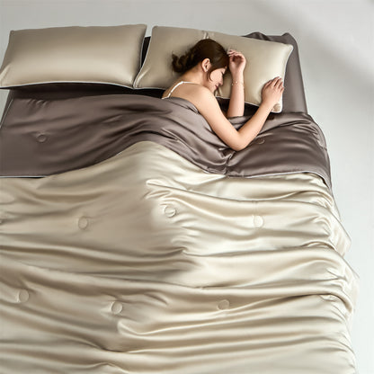 Luxury Satin Bedding Set Homeandso