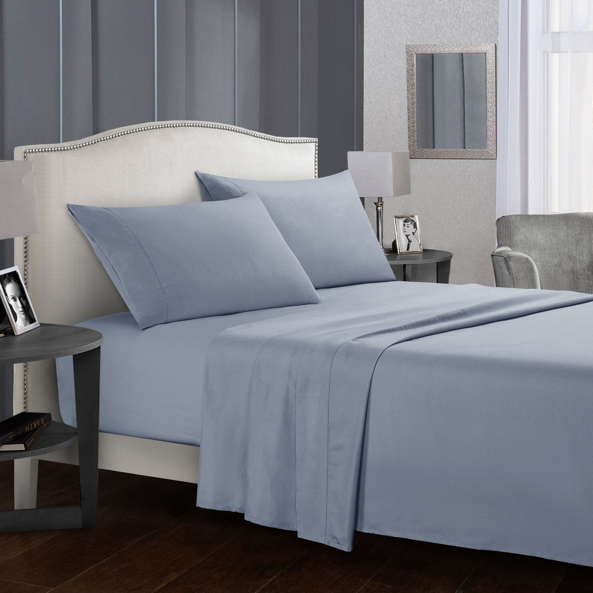 Decorative Luxury Microfiber Bed Sheet Set Homeandso