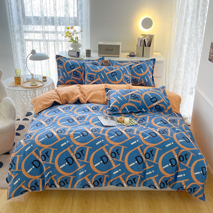 Playful Lion-Themed Duvet Cover Set Homeandso