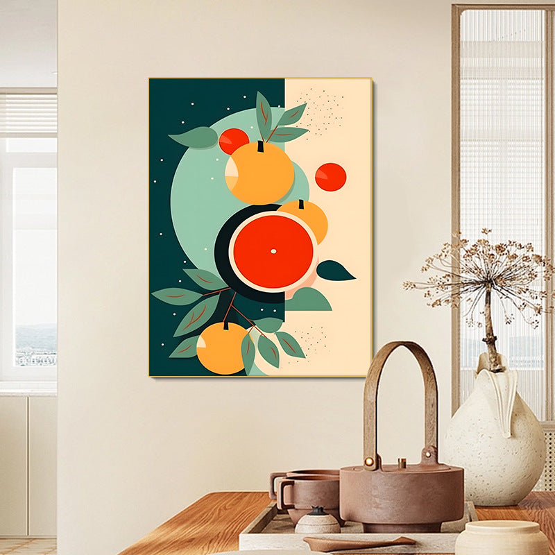 Decorative Abstract Fruit Wall Art Homeandso