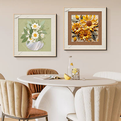 Decorative 3D Floral Wall Art Homeandso