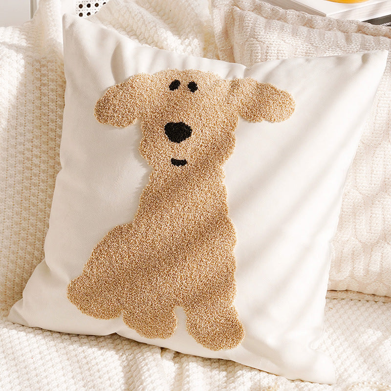 Decorative Croissant Accent Pillow