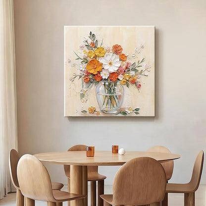 Floral Relief Wall Artwork Homeandso