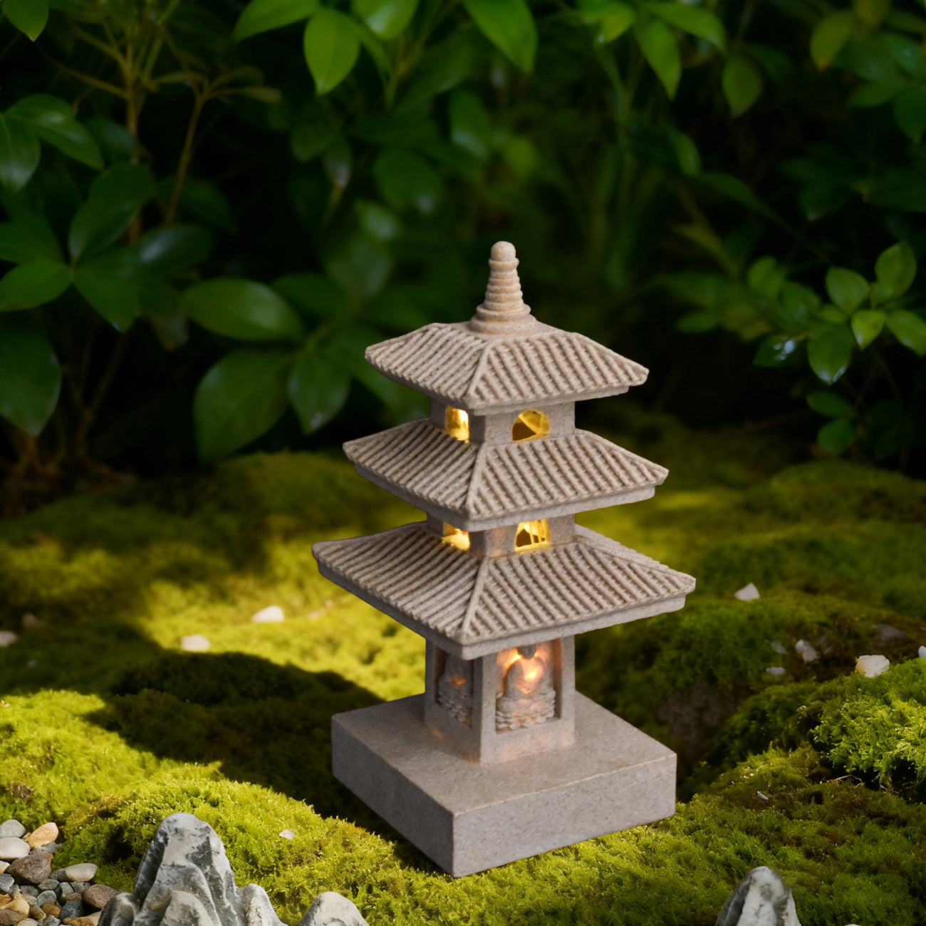 Home Decor Decorative Pagoda Statue Homeandso