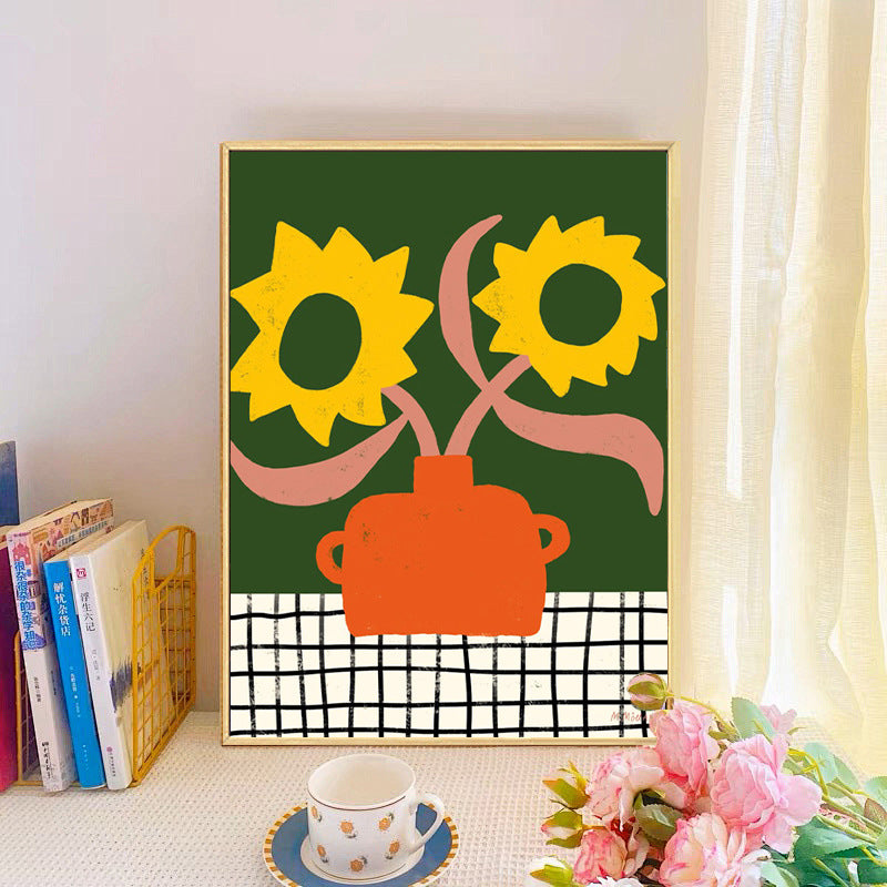 Artistic Floral Still Life Framed Art Print Homeandso