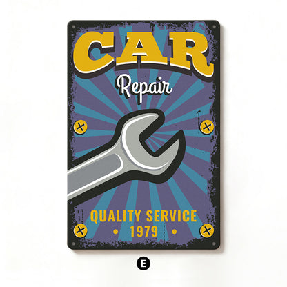 Retro Tire Service Wall Art Homeandso