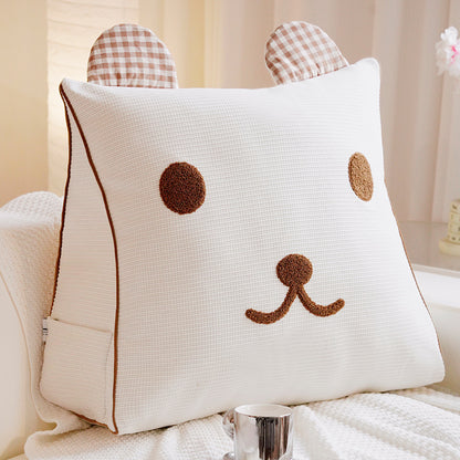 Panda-Shaped Cushion