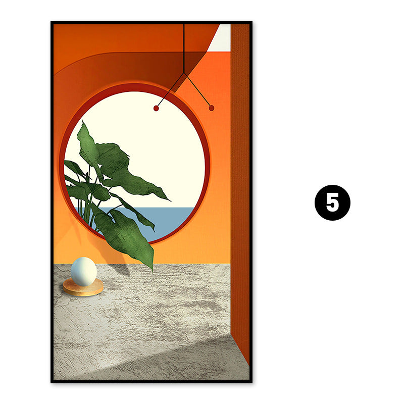 Artistic Entryway Canvas Print Homeandso