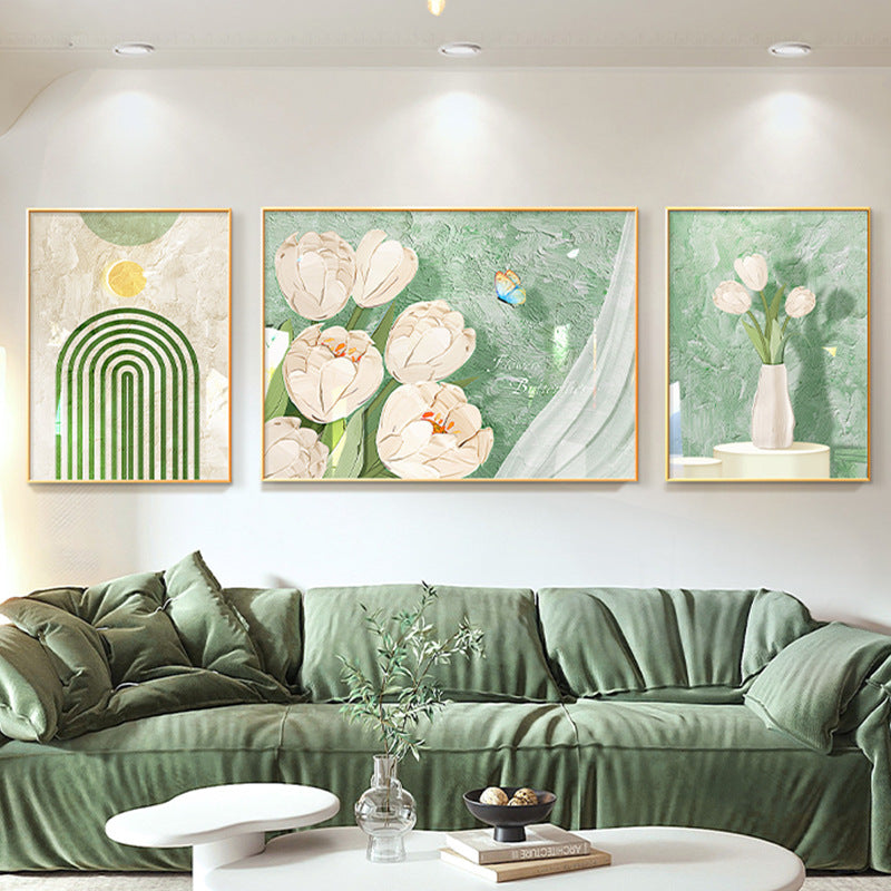 Decorative Framed Triptych Art Print Homeandso