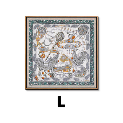 Botanical Garden Landscape Framed Wall Art Homeandso