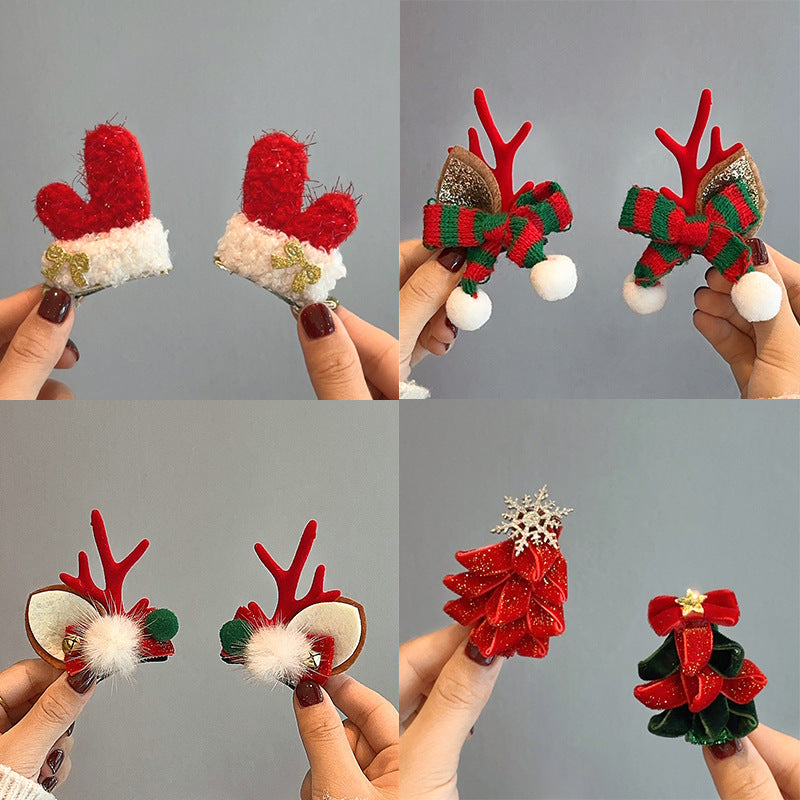 Festive Holiday-Themed Santa Hat Accessory