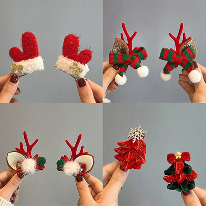 Festive Holiday-Themed Santa Hat Accessory