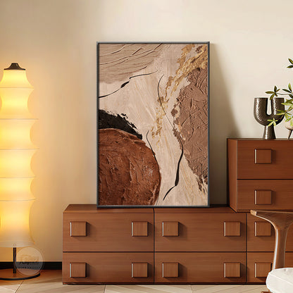 Abstract Textured Canvas Wall Artwork Homeandso