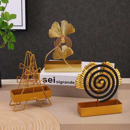 Decorative Ginkgo Leaf Centerpiece Homeandso
