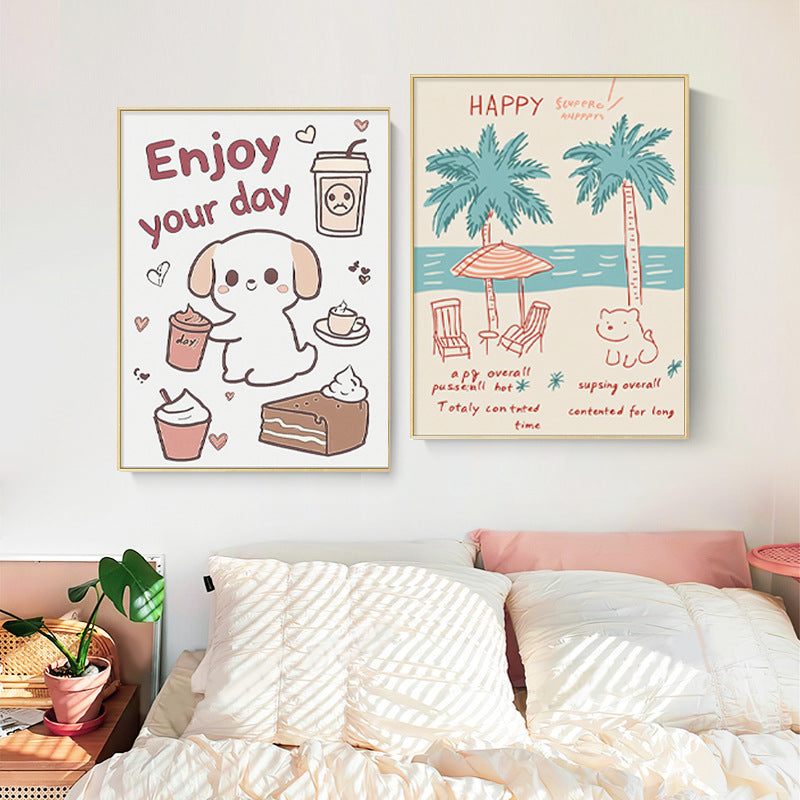 Dog-Themed Framed Wall Art Homeandso