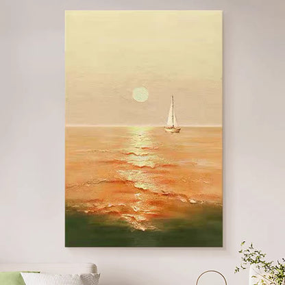Serene Seascape Canvas Artwork Homeandso