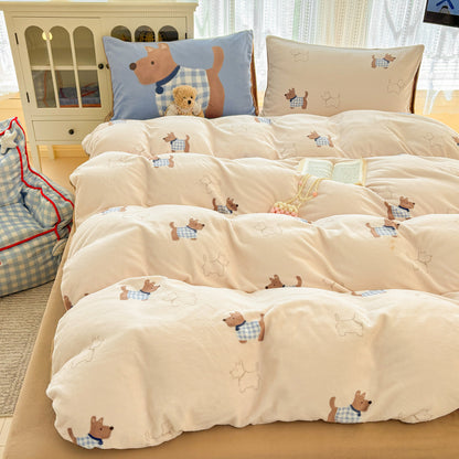 Playful Animal-Themed Comforter Set Homeandso