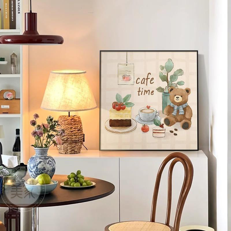 Illustrative Character Canvas Art Print Homeandso