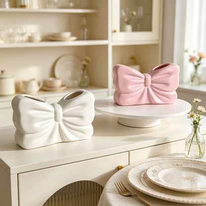 Decorative Bow-Shaped Phone Holder Homeandso