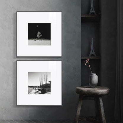 Decorative Black and White Framed Wall Art Homeandso