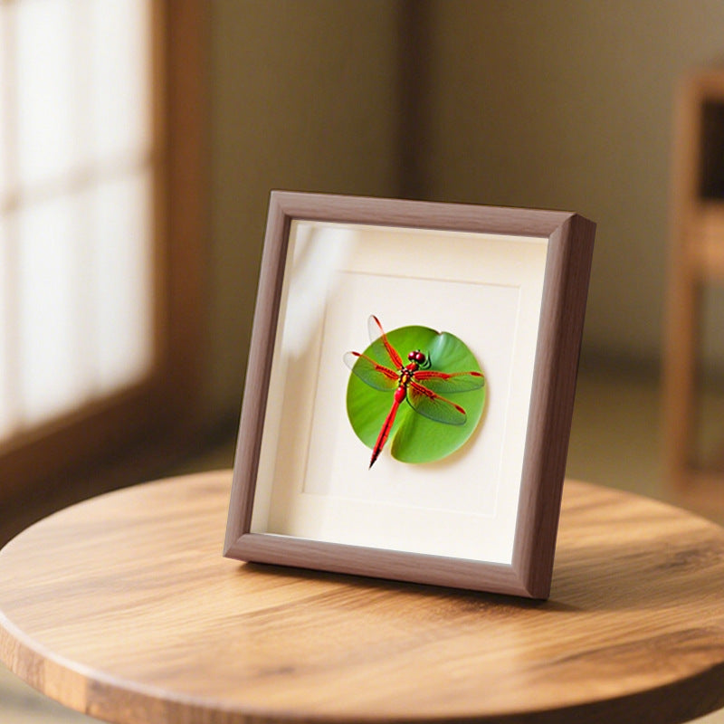 Dragonfly Shadow Box Art Frame