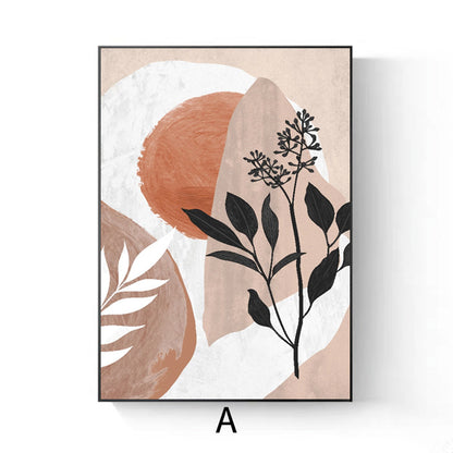 Abstract Botanical Wall Art Homeandso