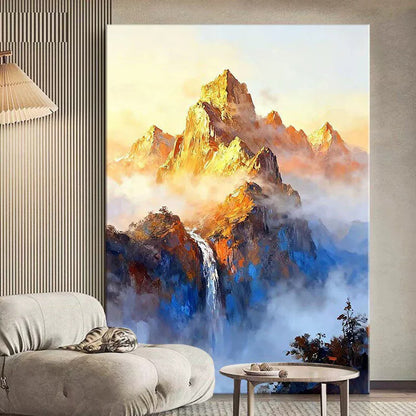 Majestic Mountain Landscape Wall Art Homeandso