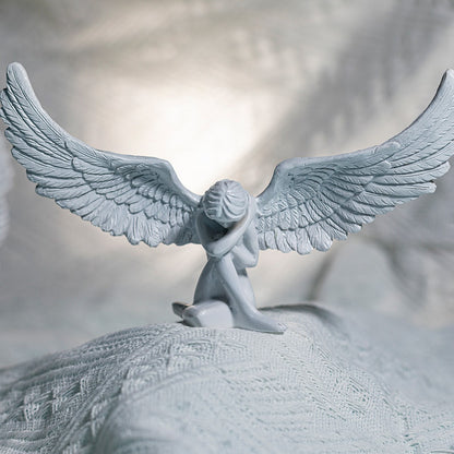 Decorative Angel Wings Sculpture Homeandso