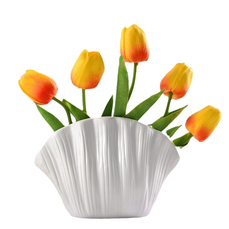 Decorative Shell-Shaped Centerpiece Bowl Homeandso