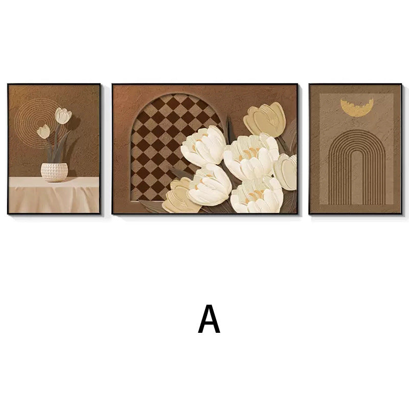 Artistic Three-Piece Framed Wall Art Set Homeandso