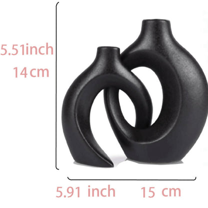 Artistic Abstract Vase Set Homeandso