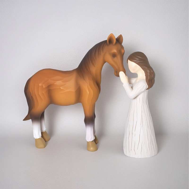 Decorative Horse and Figurine Homeandso