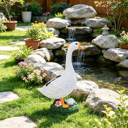 Garden Decorative Goose Figurine Homeandso