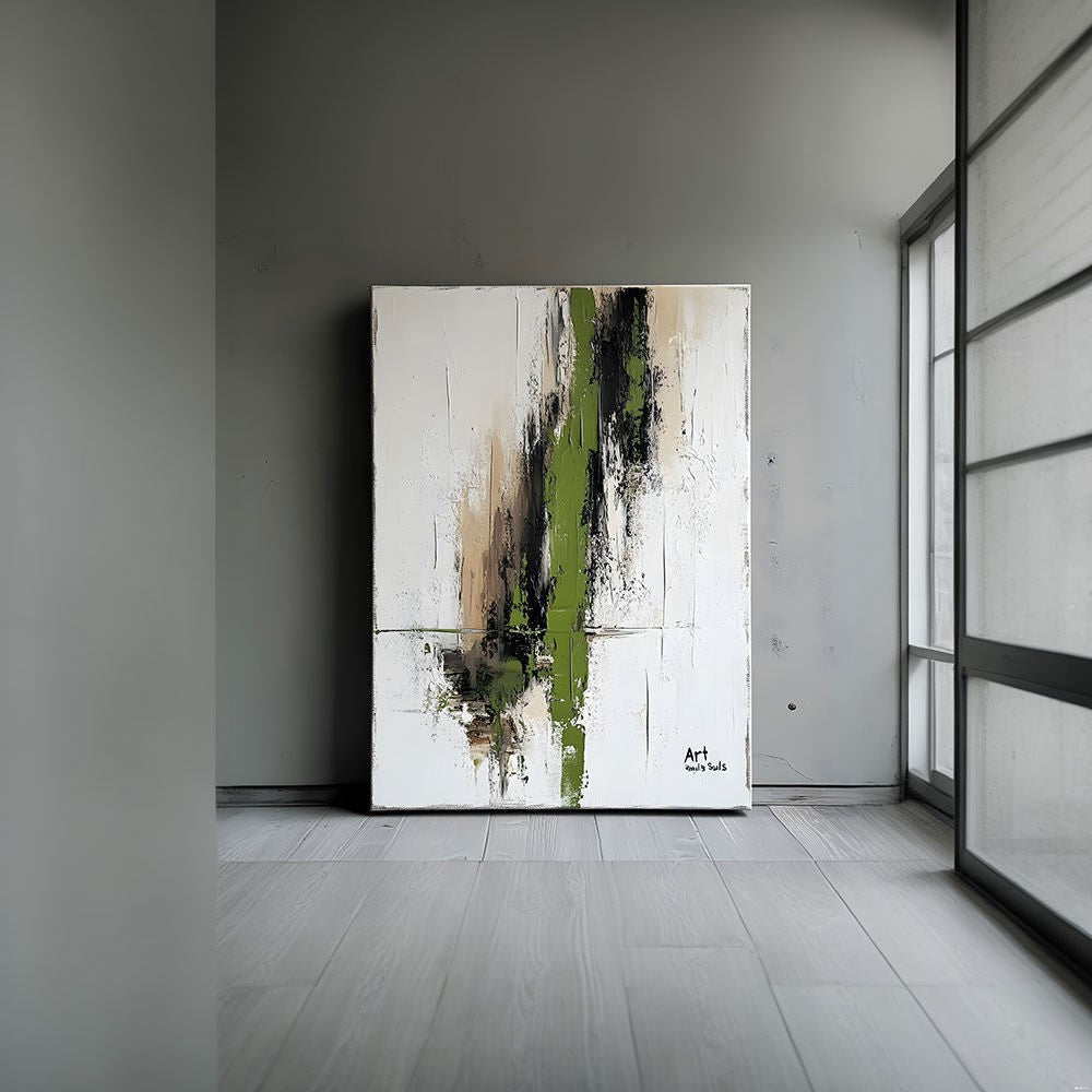 Modern Abstract Textured Canvas Painting Homeandso
