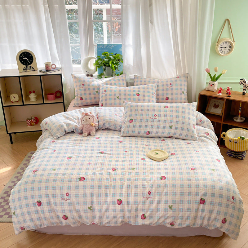 Playful Animal Print Comforter Set Homeandso