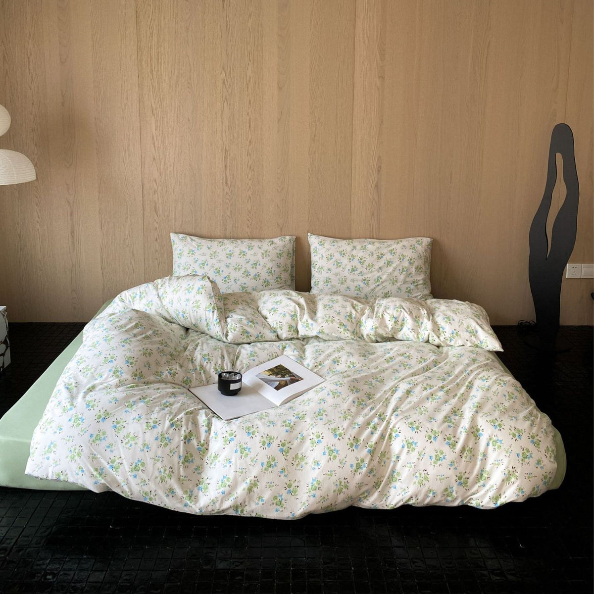 Decorative Floral Patterned Bedding Set Homeandso