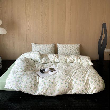 Decorative Floral Patterned Bedding Set Homeandso