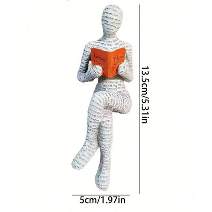 Relaxed Reading Figurine Homeandso