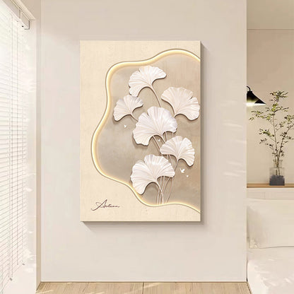3D Textured Botanical Wall Art Homeandso