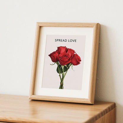 Charming Floral Art Frame