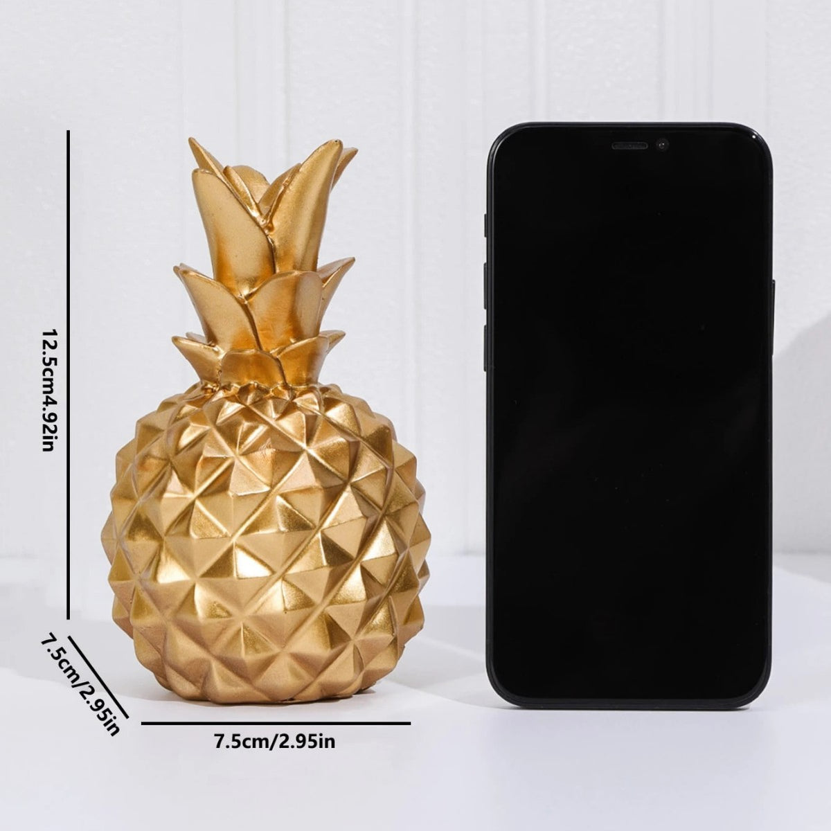 Artistic Pineapple Shaped Phone Holder Homeandso
