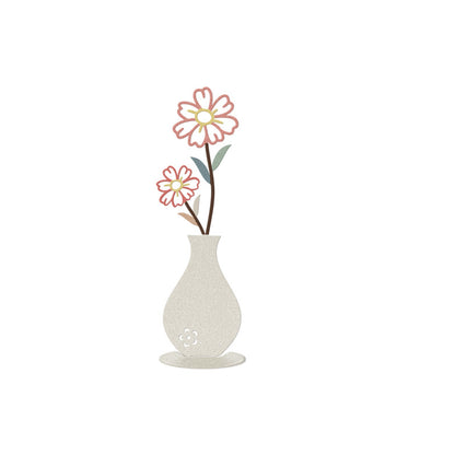 Stylish Floral Decorative Vase Homeandso