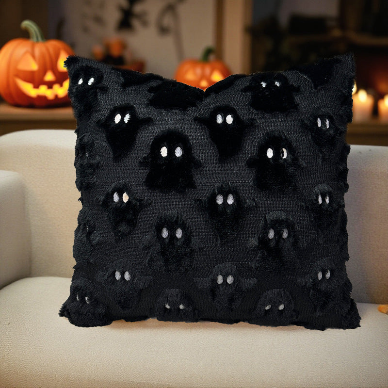 Halloween-Themed Decorative Cushion