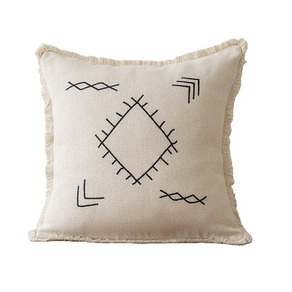 Coastal-Themed Decorative Throw Pillow
